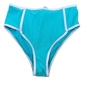 Kona Sol ~ Women’s Bikini Bottom ~ size L (12-14) ~ Medium Coverage ~ High Waist